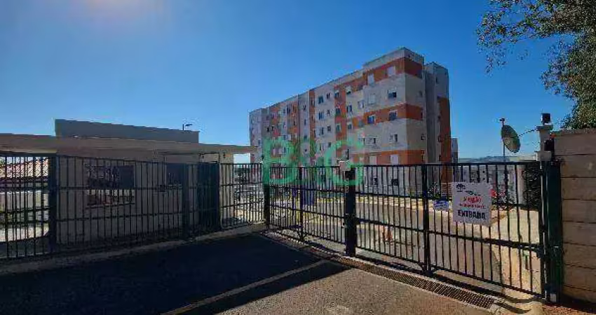 Apartamento com 2 dormitórios à venda, 52 m² por r$ 162.000 - jardim são marcos - itatiba/sp
