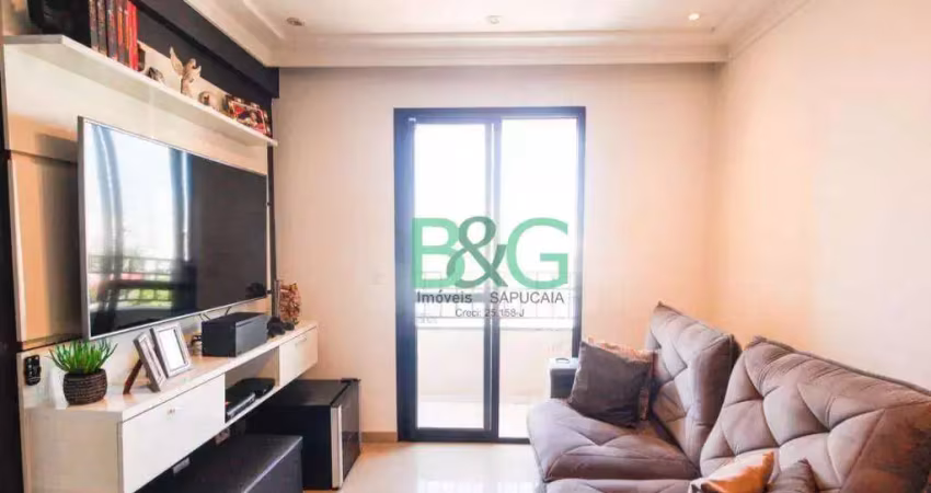 Apartamento com 2 dormitórios à venda, 69 m² por r$ 639.000 - água fria - são paulo/sp