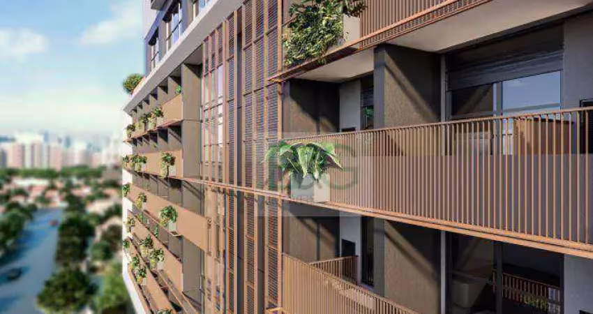 Studio com 1 dormitório à venda, 38 m² por r$ 763.342,47 - perdizes - são paulo/sp