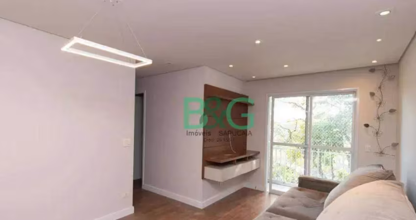 Apartamento com 2 dormitórios à venda, 55 m² por r$ 424.000 - parque novo mundo - são paulo/sp