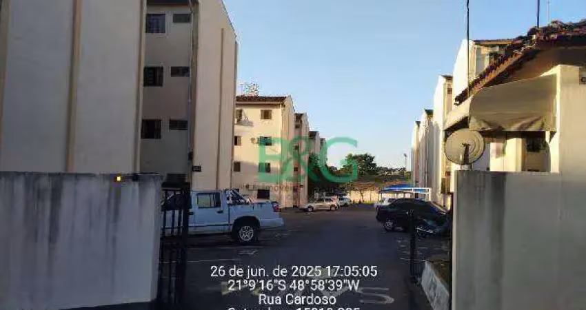 Apartamento com 2 dormitórios à venda, 43 m² por r$ 139.930 - jardim soto - catanduva/sp