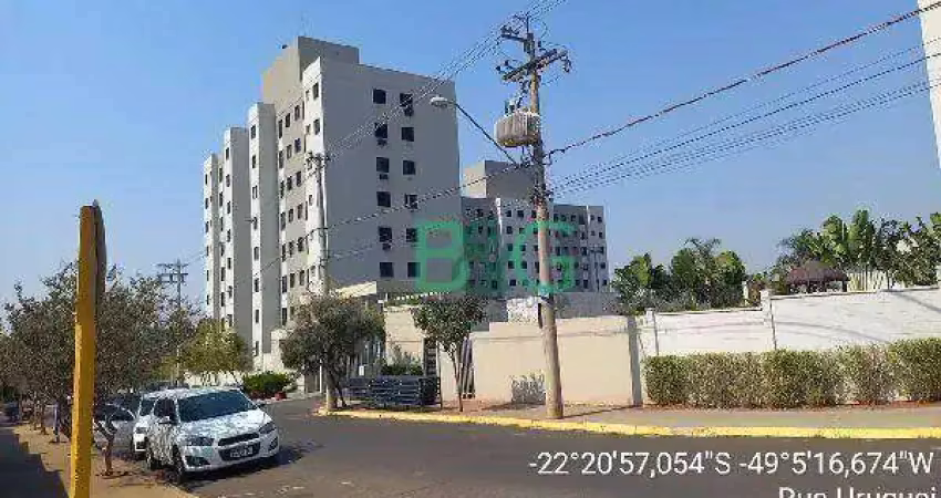 Apartamento à venda, 45 m² por r$ 157.069,33 - jardim terra branca - bauru/sp