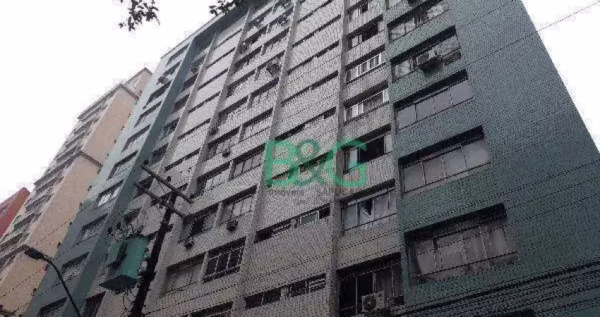 Apartamento com 1 dormitório à venda, 36 m² por r$ 222.819 - josé menino - santos/sp