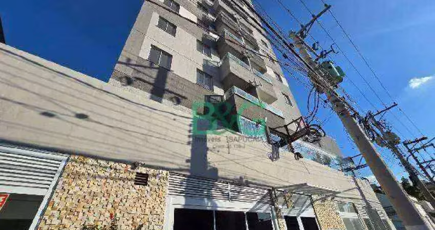 Apartamento com 1 dormitório à venda, 30 m² por r$ 225.768 - vila romana - são paulo/sp