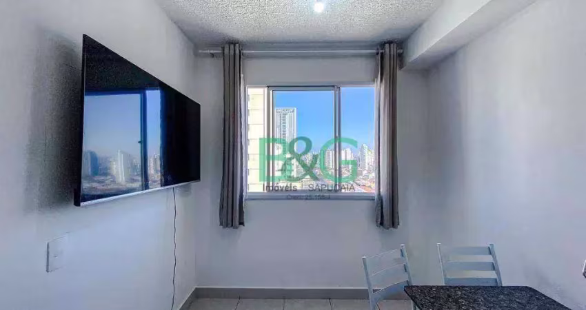 Apartamento com 1 dormitório para alugar, 28 m² por r$ 2.700/mês - mooca - são paulo/sp
