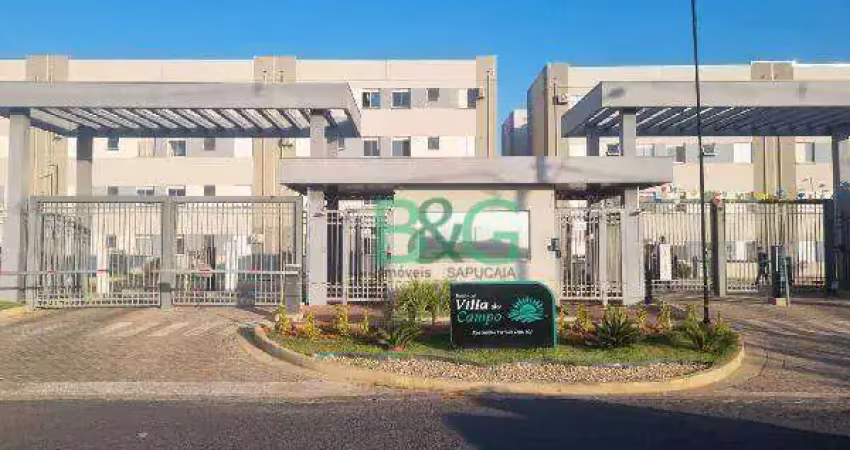 Apartamento com 2 dormitórios à venda, 43 m² por r$ 191.365 - centro engenheiro schmitt - são josé do rio preto/sp
