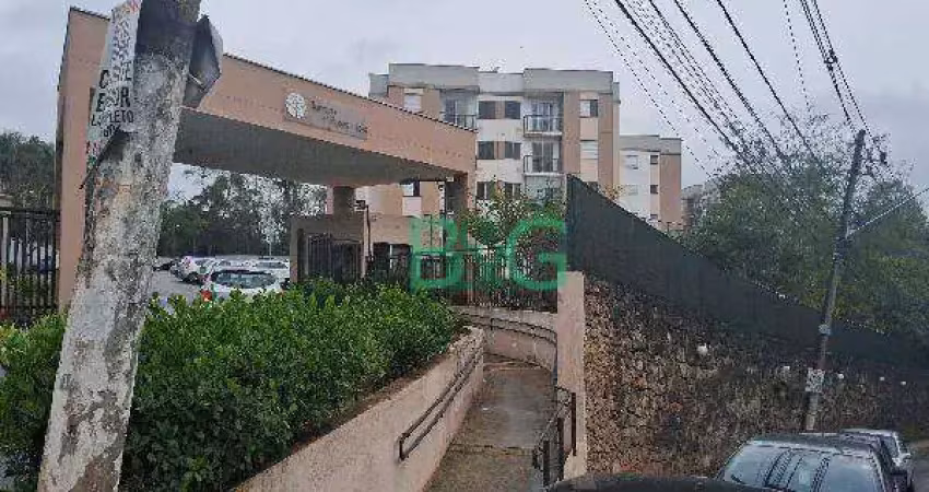 Apartamento com 2 dormitórios à venda, 47 m² por r$ 183.171 - vila monte serrat - cotia/sp