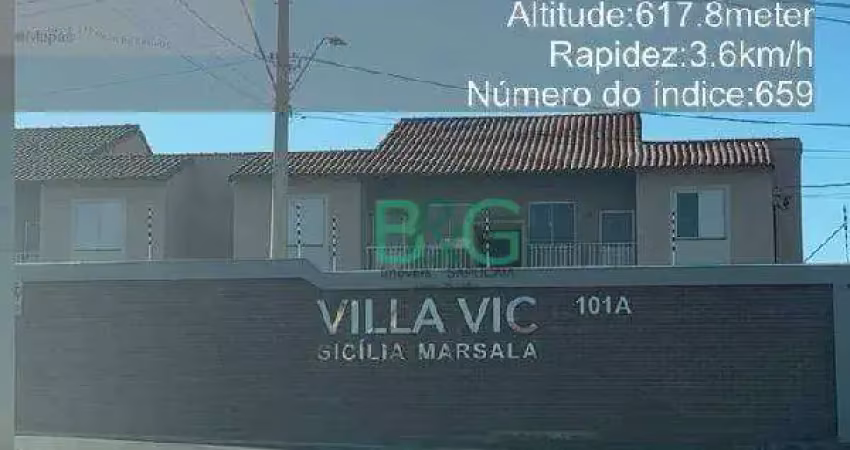 Apartamento com 2 dormitórios à venda, 43 m² por r$ 160.857 - mato dentro - indaiatuba/sp