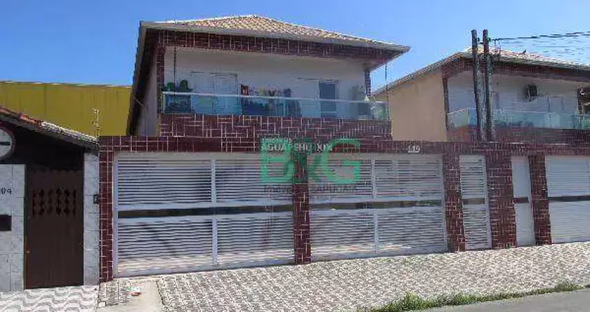 Casa com 2 dormitórios à venda, 66 m² por r$ 230.517 - mirim - praia grande/sp
