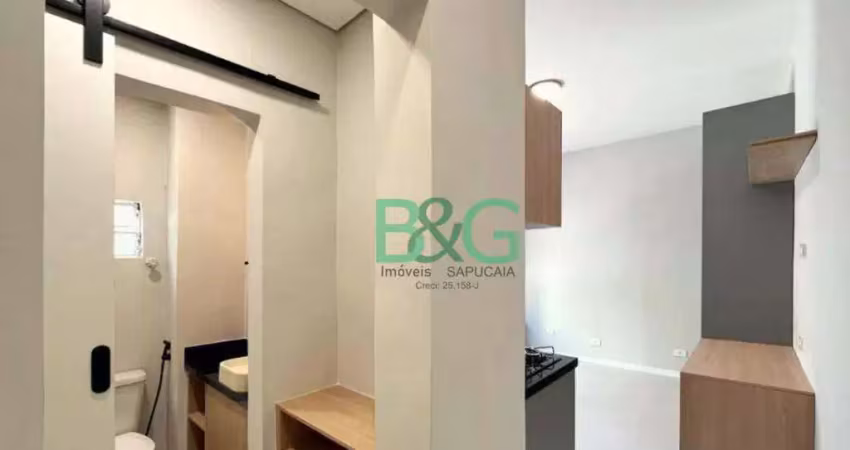 Apartamento com 1 dormitório à venda, 23 m² por r$ 259.000 - bela vista - são paulo/sp