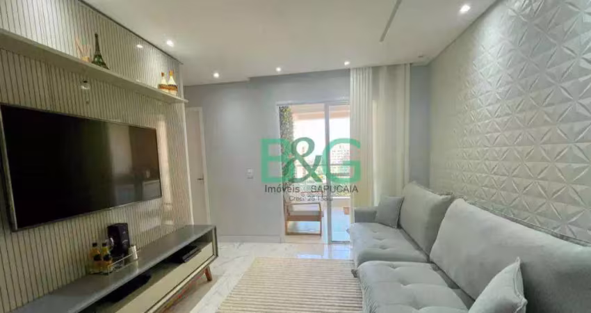 Apartamento com 2 dormitórios à venda, 57 m² por r$ 849.000 - vila augusta - guarulhos/sp
