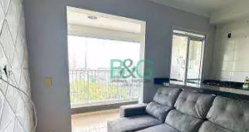 Apartamento com 1 dormitório à venda, 38 m² por r$ 335.000 - belém - são paulo/sp