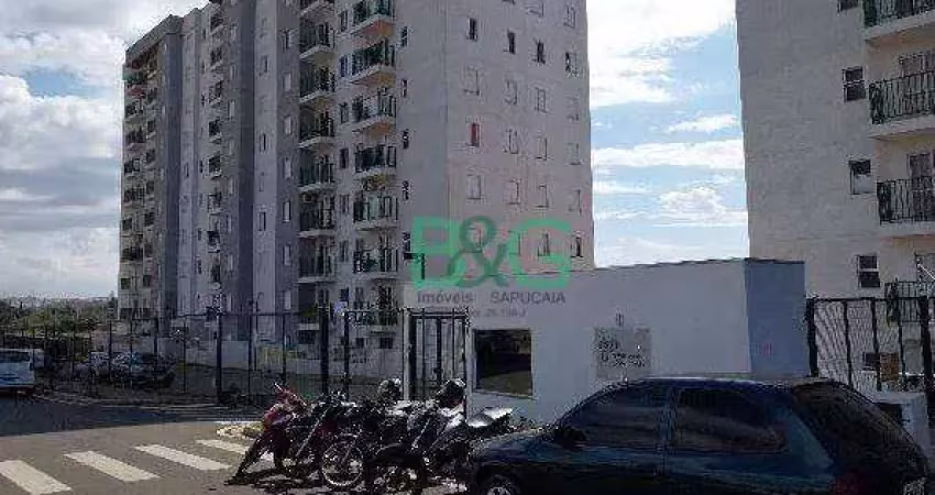 Apartamento com 2 dormitórios à venda, 46 m² por r$ 157.603 - sítios de recreio independência - araras/sp