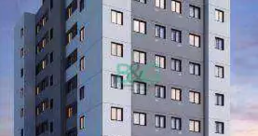 Apartamento com 2 dormitórios à venda, 34 m² por r$ 233.825,00 - cangaíba - são paulo/sp