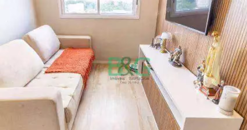 Apartamento com 1 dormitório à venda, 60 m² por r$ 577.700 - belenzinho - são paulo/sp