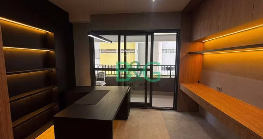 Sala para alugar, 25 m² por r$ 4.243,00/mês - perdizes - são paulo/sp