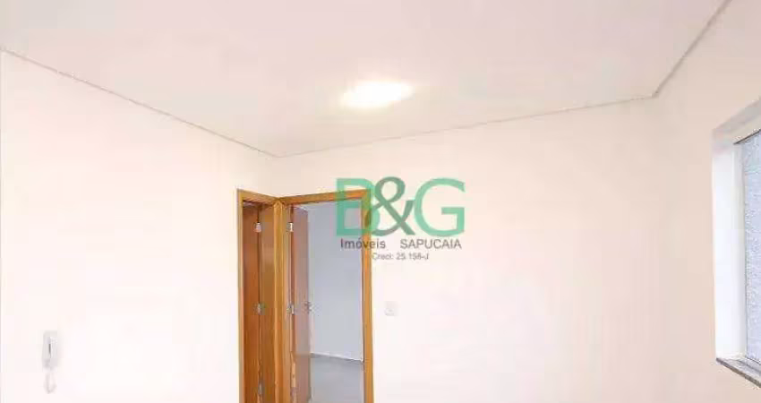 Apartamento com 1 dormitório à venda, 34 m² por r$ 259.000 - vila bela - são paulo/sp