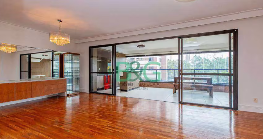 Apartamento com 4 dormitórios para alugar, 209 m² por r$ 2.415/mês - santo amaro - são paulo/sp