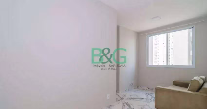 Apartamento com 2 dormitórios à venda, 44 m² por r$ 317.000 - jardim monte alegre - taboão da serra/sp