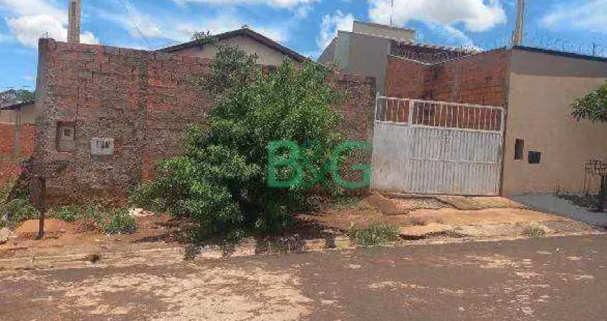 Casa com 2 dormitórios à venda, 46 m² por r$ 88.404 - jardim luis spina - barretos/sp