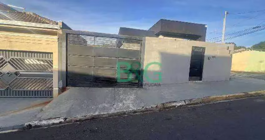 Casa com 2 dormitórios à venda, 60 m² por r$ 139.861 - parque alvorada - presidente prudente/sp