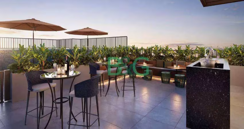 Apartamento com 1 dormitório à venda, 55 m² por r$ 365.080,21 - tatuapé - são paulo/sp