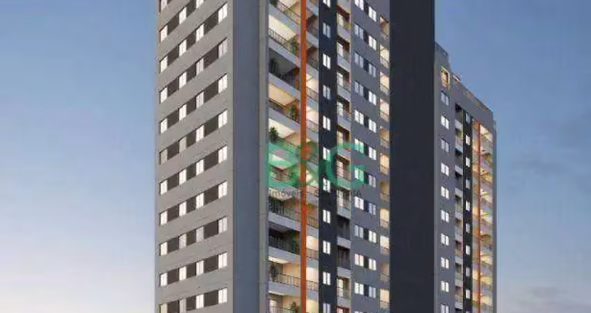 Apartamento com 1 dormitório à venda, 29 m² por r$ 263.675 - tatuapé - são paulo/sp