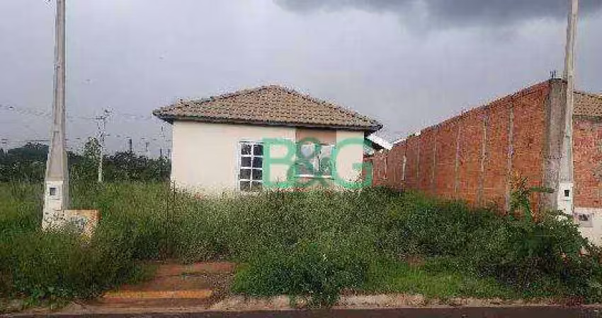 Casa com 2 dormitórios à venda, 43 m² por r$ 81.964 - nova barretos iii - barretos/sp