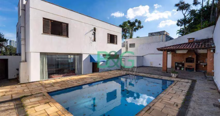 Casa com 4 dormitórios, 375 m² - venda por r$ 1.550.000,00 ou aluguel por r$ 9.571,10/mês - vila tramontano - são paulo/sp