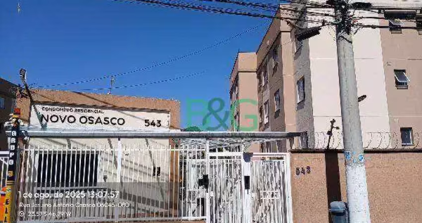 Apartamento com 2 dormitórios à venda, 54 m² por r$ 254.054 - novo osasco - osasco/sp