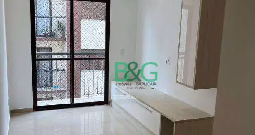 Apartamento com 2 dormitórios, 71 m² - venda por r$ 393.000,00 ou aluguel por r$ 2.640,00/mês - vila araguaia - são paulo/sp