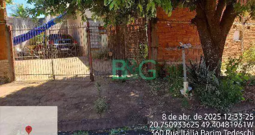 Casa com 1 dormitório à venda, 96 m² por r$ 84.000 - parque da cidadania - são josé do rio preto/sp