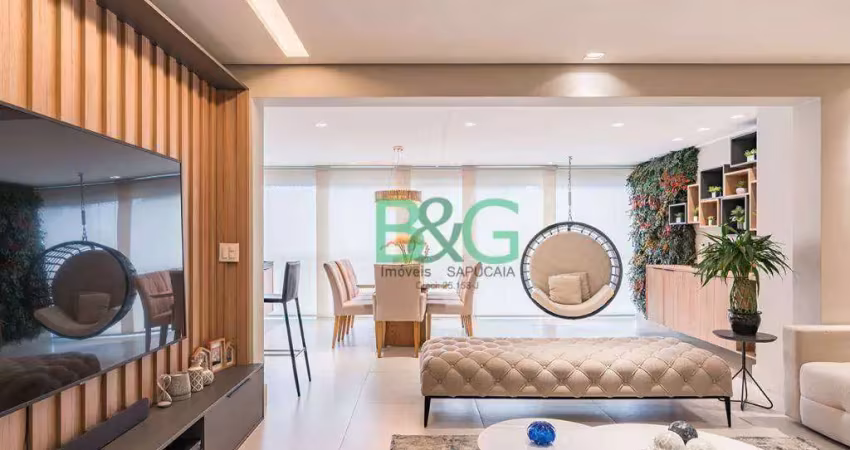 Apartamento com 3 dormitórios à venda, 150 m² por r$ 1.950.000,00 - parque são jorge - são paulo/sp