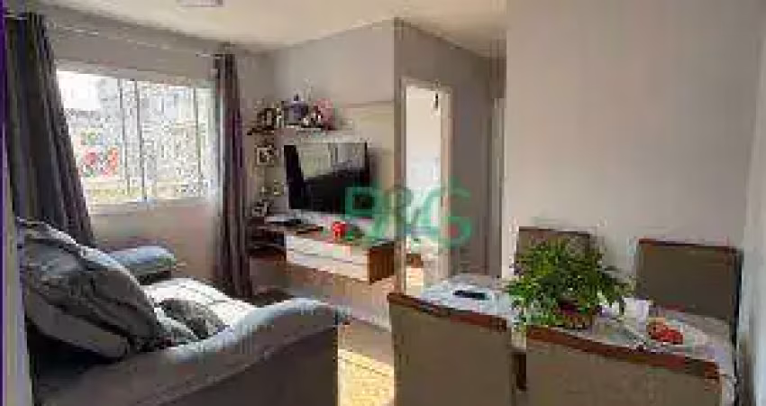 Apartamento com 2 dormitórios à venda, 41 m² por r$ 358.800 - parque arariba - são paulo/sp