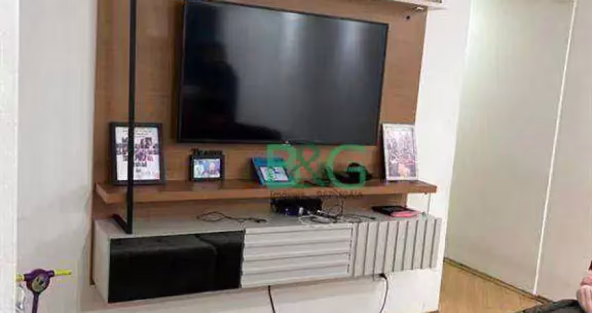 Apartamento com 3 dormitórios à venda, 65 m² por r$ 297.000 - jardim arize - são paulo/sp