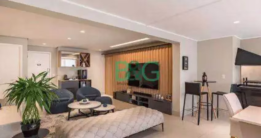 Apartamento garden com 3 dormitórios à venda, 150 m² por r$ 1.920.000 - parque são jorge - são paulo/sp