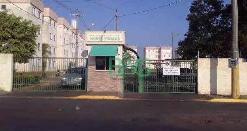 Apartamento com 2 dormitórios à venda, 42 m² por r$ 112.292,36 - monte verde - bauru/sp