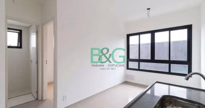 Apartamento com 1 dormitório à venda, 25 m² por r$ 284.000,00 - ipiranga - são paulo/sp
