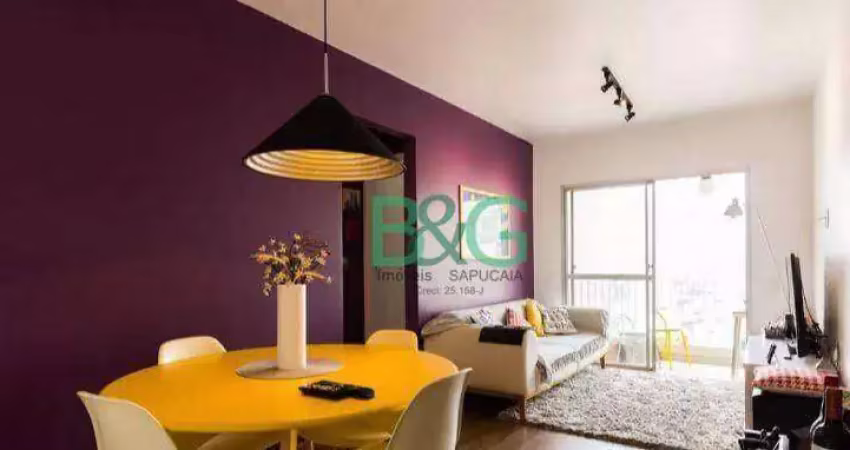 Apartamento com 2 dormitórios à venda, 56 m² por r$ 401.500,00 - bosque da saúde - são paulo/sp