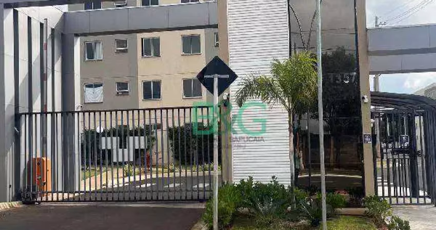 Apartamento com 2 dormitórios à venda, 39 m² por r$ 126.717 - parque viaduto - bauru/sp