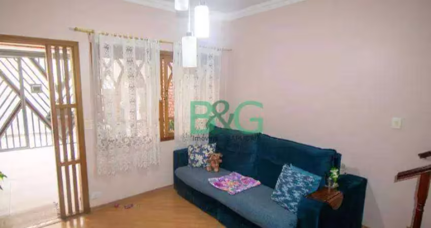 Sobrado com 3 dormitórios à venda, 84 m² por r$ 549.000 - tatuapé - são paulo/sp