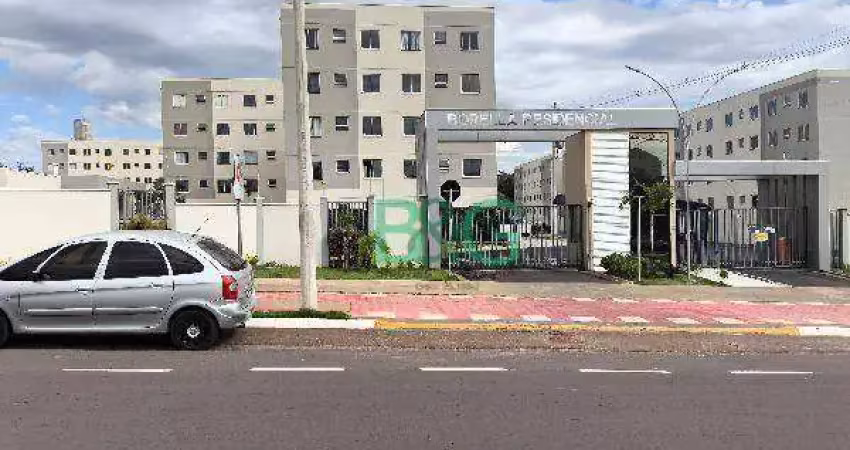 Apartamento com 2 dormitórios à venda, 39 m² por r$ 166.796 - parque viaduto - bauru/sp