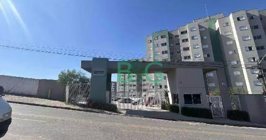 Apartamento com 2 dormitórios à venda, 46 m² por r$ 138.000 - o pequeno coração - itaquaquecetuba/sp