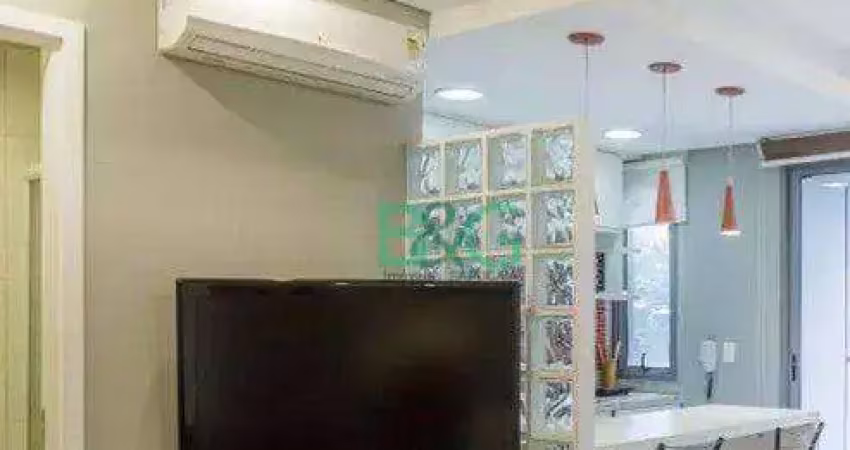 Studio com 1 dormitório à venda, 50 m² por r$ 999.000 - vila olímpia - são paulo/sp