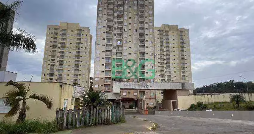 Apartamento com 2 dormitórios à venda, 49 m² por r$ 106.914 - residencial galo de ouro - cerquilho/sp