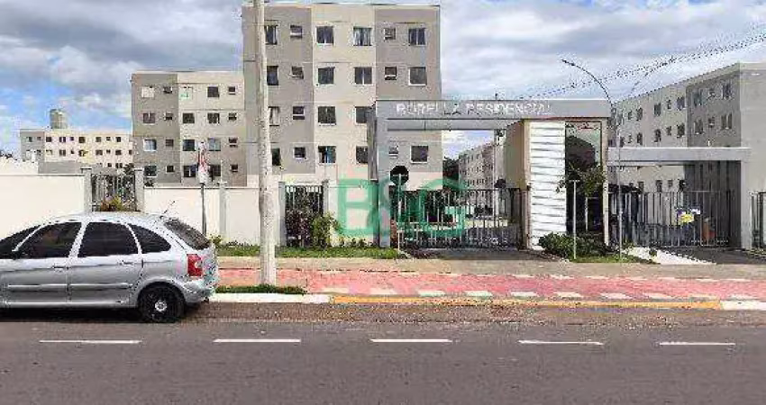 Apartamento com 2 dormitórios à venda, 39 m² por r$ 166.796 - parque viaduto - bauru/sp
