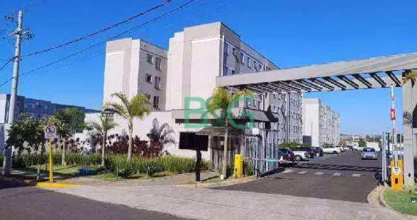 Apartamento com 2 dormitórios à venda, 41 m² por r$ 172.113 - vitta são jose - bauru/sp