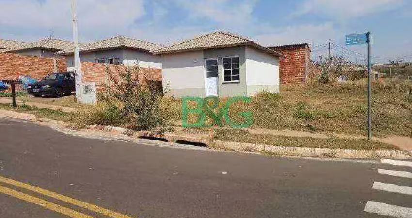 Casa com 2 dormitórios à venda, 45 m² por r$ 129.948 - vila são paulo - bauru/sp
