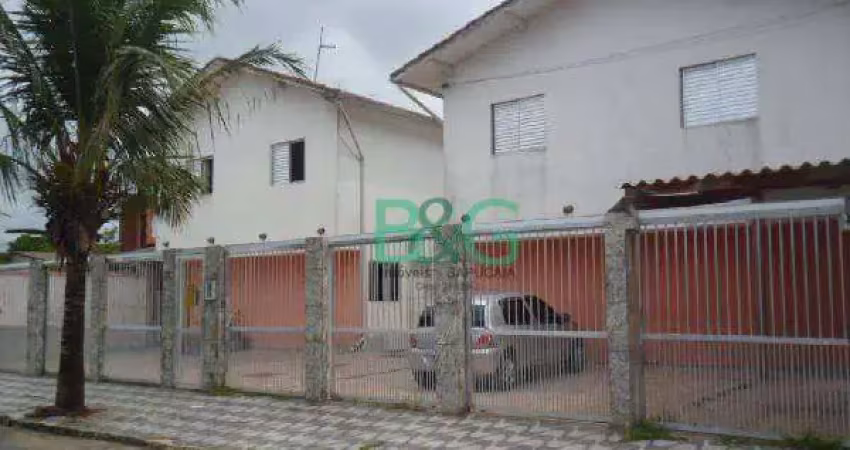 Apartamento com 2 dormitórios à venda, 73 m² por r$ 221.662 - jardim aclimação - praia grande/sp
