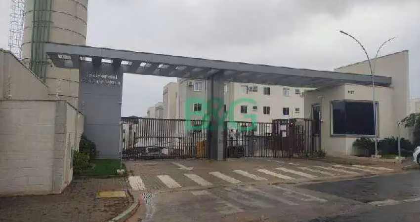 Apartamento com 2 dormitórios à venda, 41 m² por r$ 130.842 - são francisco - catanduva/sp